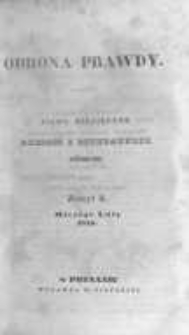 Obrona Prawdy. T.1 1845 zeszyt 2