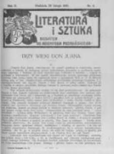 Literatura i Sztuka. Dodatek do Dziennika Poznańskiego. 1910 R.2 nr8