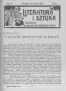 Literatura i Sztuka. Dodatek do Dziennika Poznańskiego. 1910 R.2 nr17