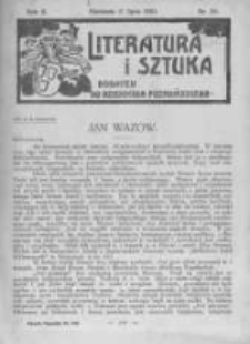 Literatura i Sztuka. Dodatek do Dziennika Poznańskiego. 1910 R.2 nr29