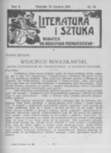 Literatura i Sztuka. Dodatek do Dziennika Poznańskiego. 1910 R.2 nr35
