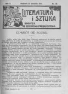 Literatura i Sztuka. Dodatek do Dziennika Poznańskiego. 1910 R.2 nr38