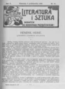 Literatura i Sztuka. Dodatek do Dziennika Poznańskiego. 1910 R.2 nr41