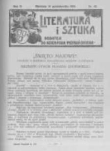 Literatura i Sztuka. Dodatek do Dziennika Poznańskiego. 1910 R.2 nr42