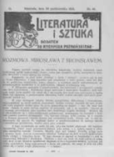 Literatura i Sztuka. Dodatek do Dziennika Poznańskiego. 1910 R.2 nr44