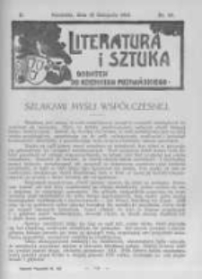 Literatura i Sztuka. Dodatek do Dziennika Poznańskiego. 1910 R.2 nr46