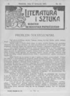 Literatura i Sztuka. Dodatek do Dziennika Poznańskiego. 1910 R.2 nr48