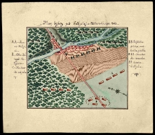 Plan bitwy pid Sałychoju 28 Czerwinnia 1863