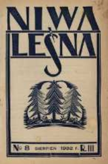 Niwa Leśna 1933 [Nr08]