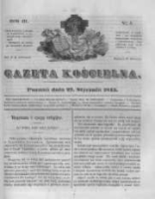 Gazeta Kościelna 1845.01.27 R.3 Nr5