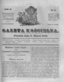 Gazeta Kościelna 1845.03.03 R.3 Nr9