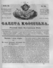 Gazeta Kościelna 1845.06.16 R.3 Nr24