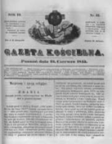 Gazeta Kościelna 1845.06.23 R.3 Nr25