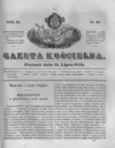 Gazeta Kościelna 1845.07.21 R.3 Nr29