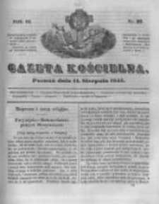 Gazeta Kościelna 1845.08.11 R.3 Nr32