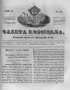 Gazeta Kościelna 1845.08.18 R.3 Nr33