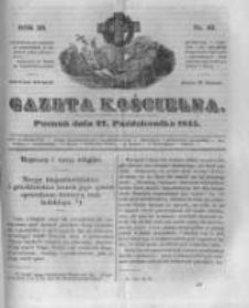 Gazeta Kościelna 1845.10.27 R.3 Nr43