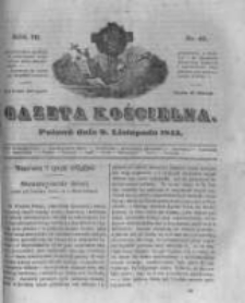 Gazeta Kościelna 1845.11.09 R.3 Nr45