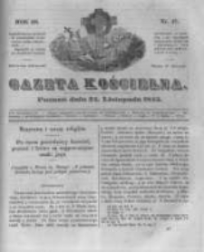 Gazeta Kościelna 1845.11.24 R.3 Nr47