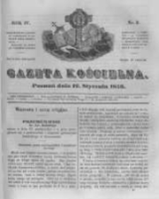 Gazeta Kościelna 1846.01.12 R.4 Nr2