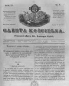 Gazeta Kościelna 1846.02.16 R.4 Nr7