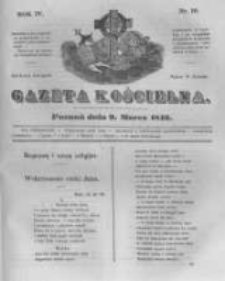 Gazeta Kościelna 1846.03.09 R.4 Nr10
