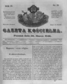 Gazeta Kościelna 1846.03.30 R.4 Nr13