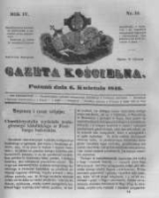 Gazeta Kościelna 1846.04.06 R.4 Nr14