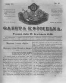Gazeta Kościelna 1846.04.27 R.4 Nr17
