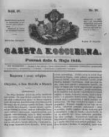 Gazeta Kościelna 1846.05.04 R.4 Nr18