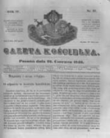 Gazeta Kościelna 1846.06.22 R.4 Nr25