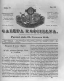 Gazeta Kościelna 1846.06.29 R.4 Nr26