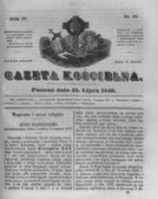 Gazeta Kościelna 1846.07.13 R.4 Nr28