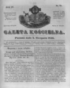 Gazeta Kościelna 1846.08.03 R.4 Nr31
