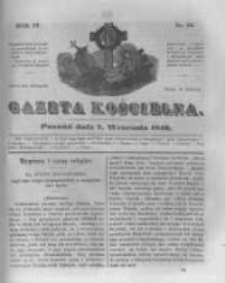 Gazeta Kościelna 1846.09.07 R.4 Nr36