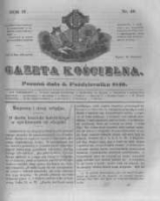 Gazeta Kościelna 1846.10.05 R.4 Nr40