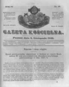 Gazeta Kościelna 1846.11.02 R.4 Nr44