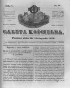 Gazeta Kościelna 1846.11.16 R.4 Nr46