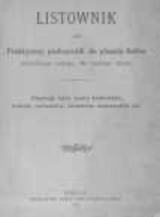 Listownik czyli praktyczny podręcznik do pisania list&oacute;w wszelkiego rodzaju, dla każdego stanu