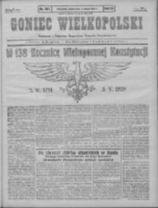 Goniec Wielkopolski: najstarszy i najtańszy bezpartyjny dziennik demokratyczny 1929.05.03 R.53 Nr103