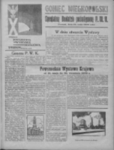 Goniec Wielkopolski: najstarszy i najtańszy bezpartyjny dziennik demokratyczny 1929.05.16 R.53: specjalny dodatek poświęcony Powszechnej Wystawie Krajowej