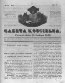 Gazeta Kościelna 1849.02.28 R.7 Nr7