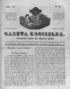Gazeta Kościelna 1849.03.15 R.7 Nr10