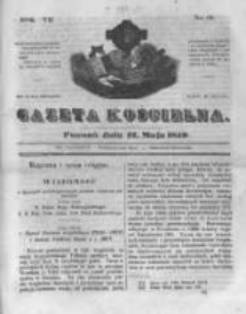 Gazeta Kościelna 1849.05.12 R.7 Nr19