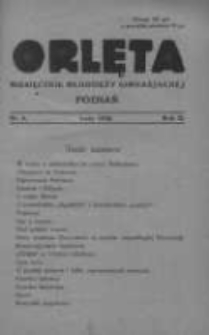 Orlęta: miesięcznik młodzieży gimnazjalnej 1930 luty R.2 Nr6