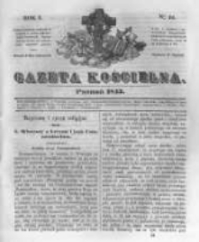 Gazeta Kościelna. 1843 R.1 nr24