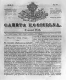 Gazeta Kościelna. 1843 R.1 nr29