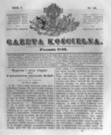 Gazeta Kościelna. 1843 R.1 nr33