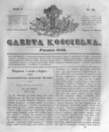 Gazeta Kościelna. 1843 R.1 nr36