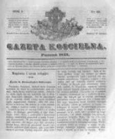 Gazeta Kościelna. 1843 R.1 nr39